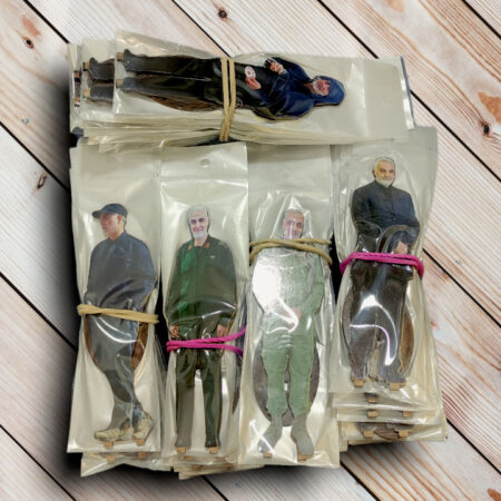 تندیس چوبی حاج قاسم سلیمانی (رومیزی) تندیس حاج قاسم