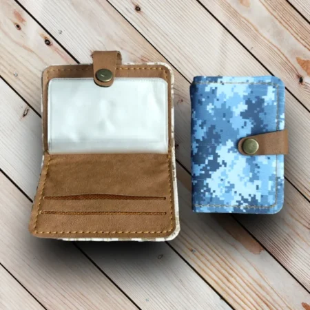 کیف کارت بانکی دکمه دار